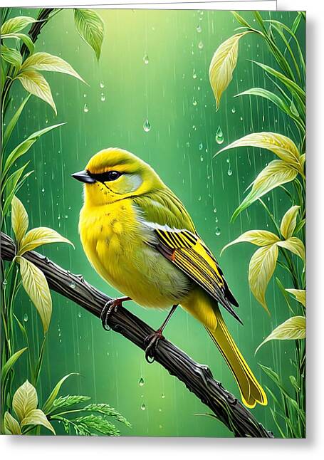 Wild Canary Greeting Cards