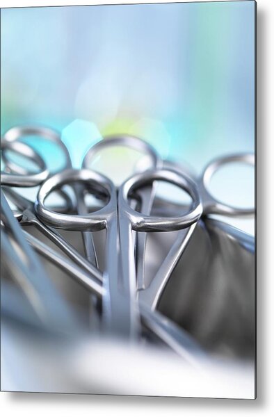 Surgical Instruments #4 Metal Print