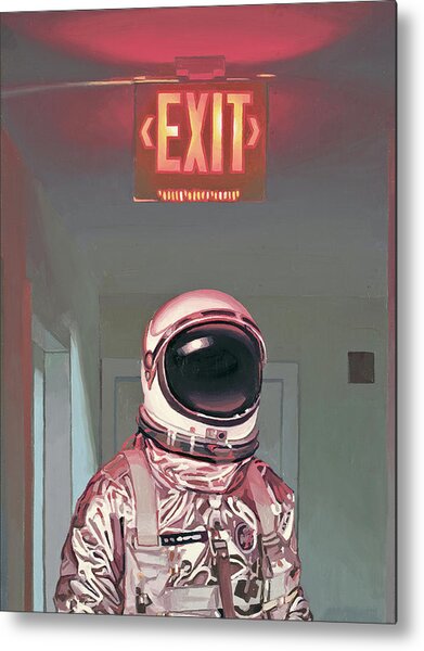 Exit Metal Print