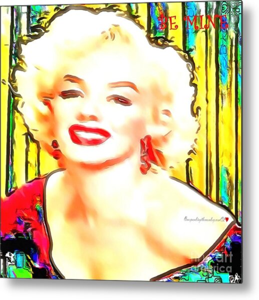  Painting - Marilyn Monroe Be Mine Valentine by Catherine Lott