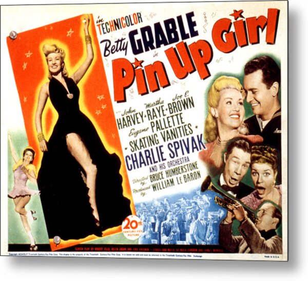 Pin Up Girl Betty Grable John Harvey Photograph By Everett
