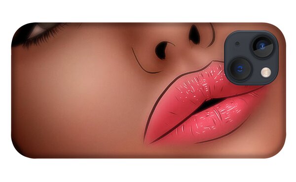 Fruitful Lips - iPhone Case alternative background by Matthias Zegveld