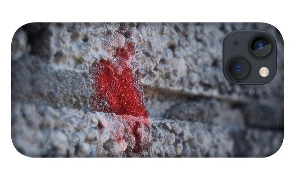 Paint on the Wall - iPhone Case by Matthias Zegveld