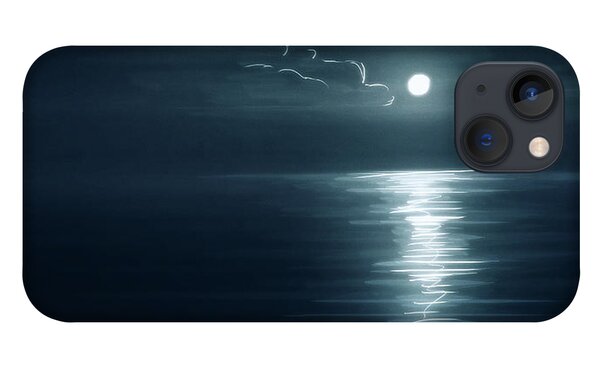 Reflection of the Moon - iPhone Case by Matthias Zegveld