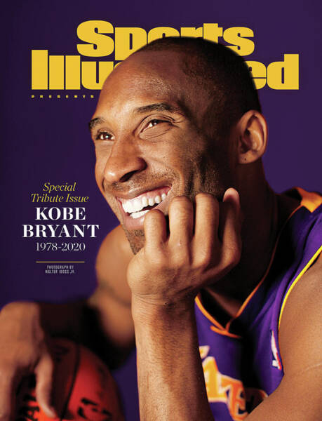 KOBE BRYANT Jordan and James Tribute Poster Mamba Lakers NBA