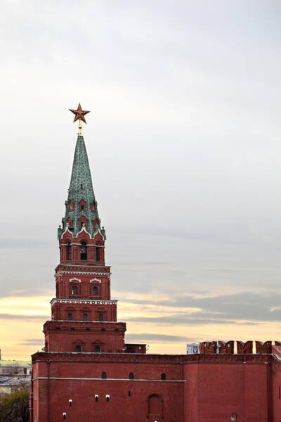 Moscow Kremlin Poster by Savushkin