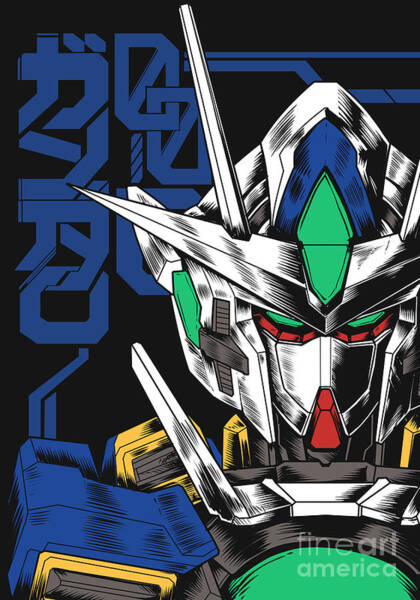 GUNO29 RGC Huge Poster Mobile Suit Gundam 00 Anime Poster Glossy Finish