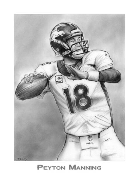 Indianaopolis Colts #02 Peyton Manning 11X17 Poster