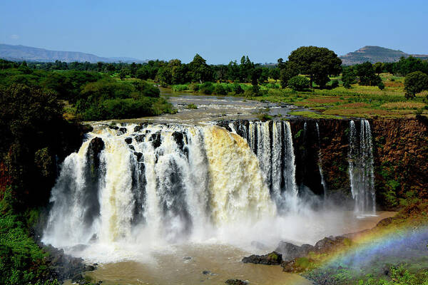 Blue Nil Falls Ethiopie_4302 Poster by Ichauvel