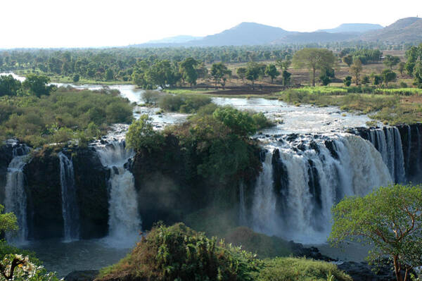 Blue Nile Falls, Ethiopia #1 Poster by Christophe cerisier