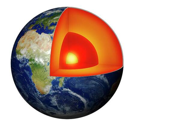 Structure Of The Earth #1 Poster