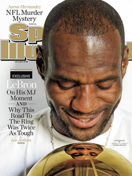 Lebron james cover of sports illustrated sale
