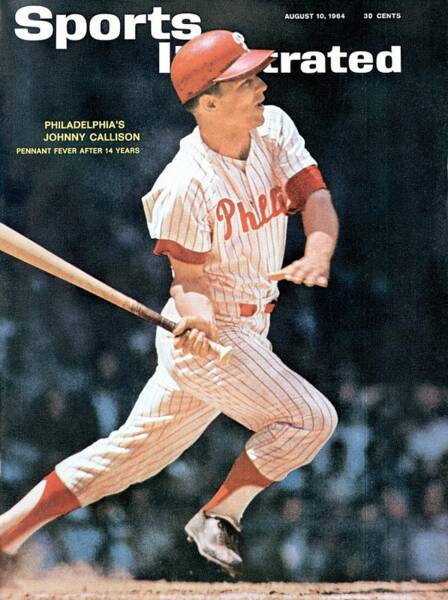 Philadelphia Phillies Johnny Callison... Sports Illustrated Cover Art Print