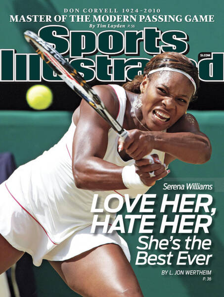 2C060 Serena Williams Tennis Sport Player Star Woman Print Art Silk Poster 