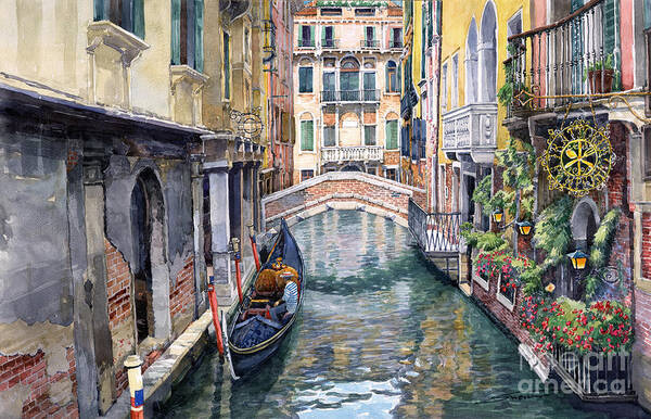 Italy Venice Trattoria Sempione Art Print