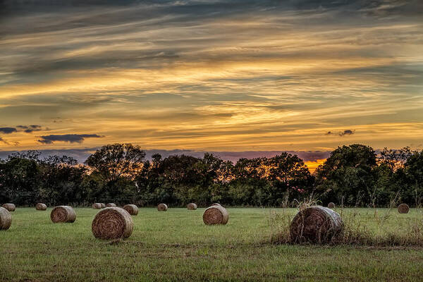 Photograph - Lazy Hay Bales by Tim Stanley
