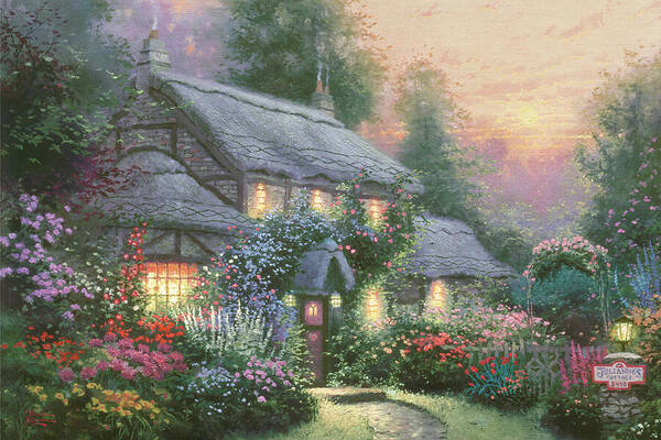 Julianne's Cottage Art Print