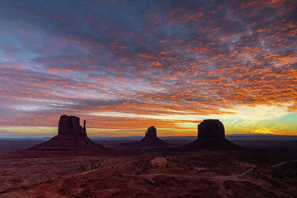  Photograph - Morning Over Monument Valley by Tim Stanley