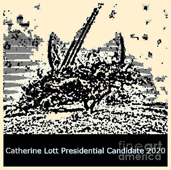  Digital Art - Presidential Candidate Catherine Lott, #2 by Catherine Lott