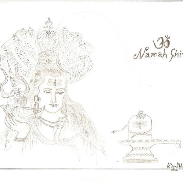 Lord Shiva Indian God of Hindu Stock Vector - Illustration of  mahashivratri, background: 67585580