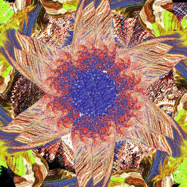  Digital Art - Mandala 9 by Catherine Lott