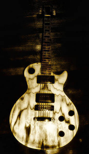 Wall Art - Photograph - Les Paul Guitar by Bill Cannon