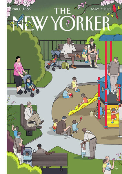 Wall Art - Painting - Mother's Day #1 by Chris Ware