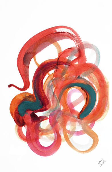 Abstract Movement I #1 Art Print