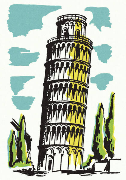 Leaning Tower Of Pisa Sketch Style Vector Illustration. Old Engraving  Imitation. Pisa Tower Landmark Hand Drawn Sketch Imitation Royalty Free  SVG, Cliparts, Vectors, and Stock Illustration. Image 54455182.