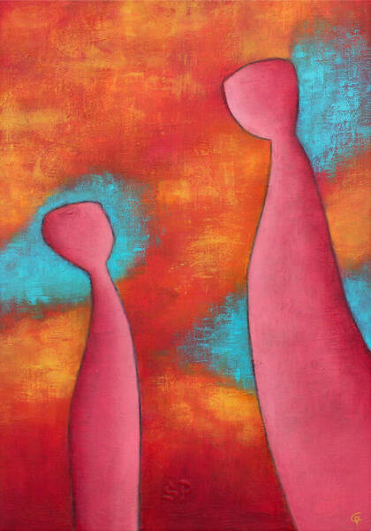 Wall Art - Painting - You Can Do It by Carolina GÃ¥rdheim