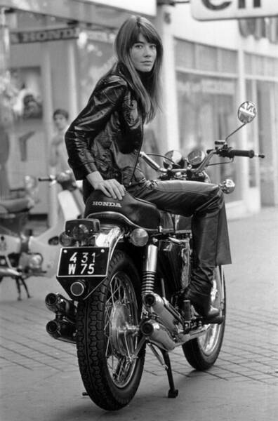 Wall Art - Photograph - Francoise Hardy by Reg Lancaster