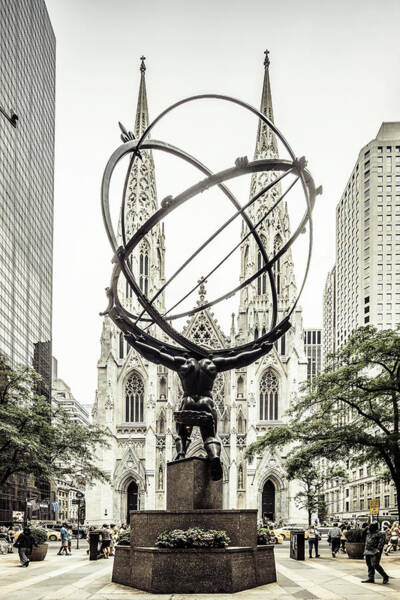 Rockefeller Center, Nyc Art Print