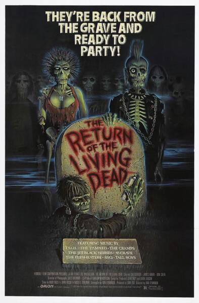 The Return Of The Living Dead -1985-. Art Print