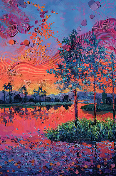 Experiment In The Sky 3 Art Print