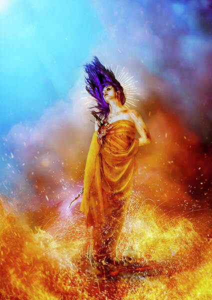 Goku Dragon Ball Z Super Digital Art by Jessica Stroud - Pixels