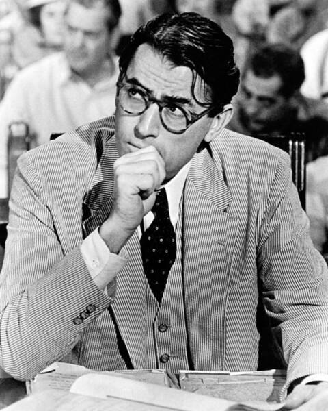 Gregory Peck In To Kill A Mockingbird  #2 Art Print