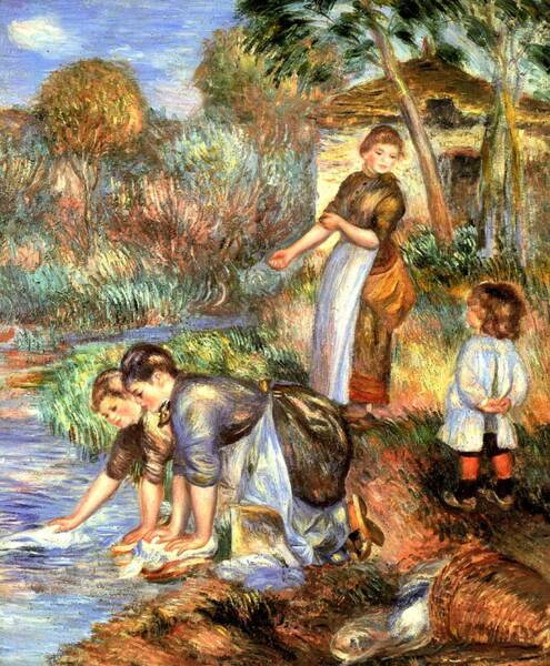 The Washerwoman #2 Art Print