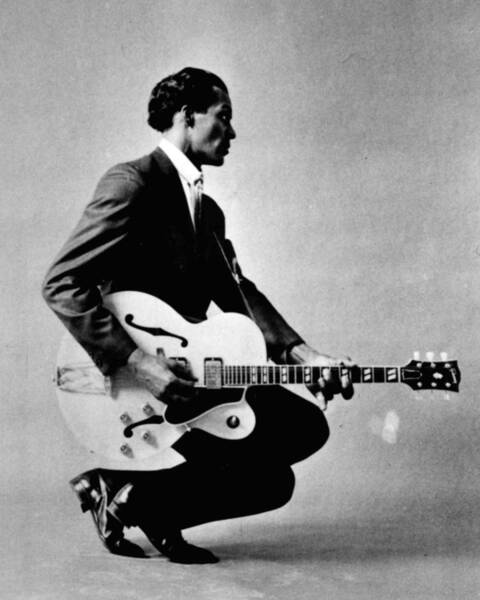 Chuck Berry #4 Art Print