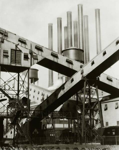 A Ford Automobile Factory Art Print