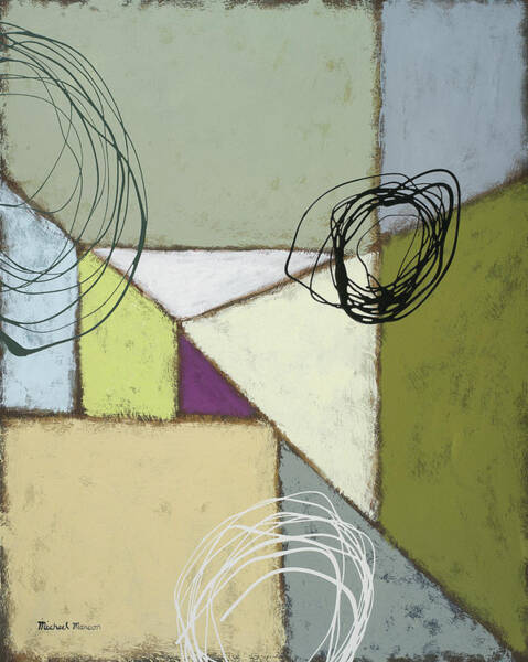 Lemon Lime Play I Art Print
