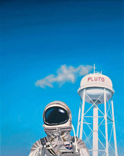 Pluto Art Print