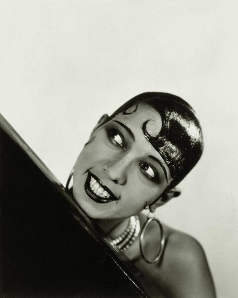 Wall Art - Photograph - Portrait Of Josephine Baker by George Hoyningen-Huene