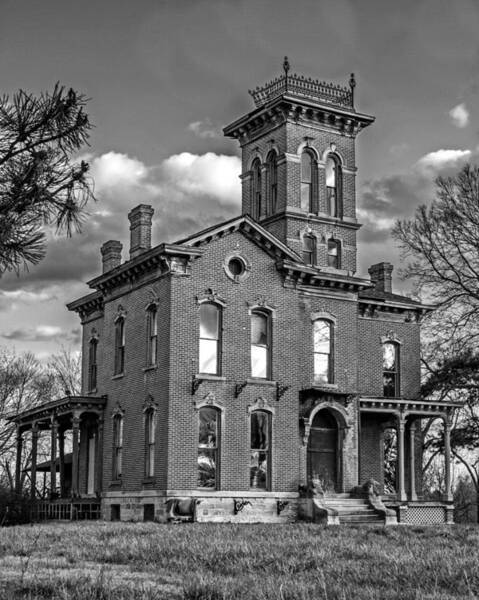 Sauer Castle Bw Art Print