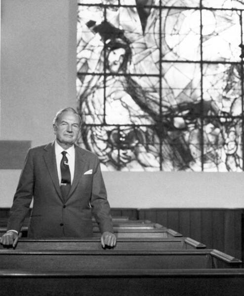 David Rockefeller Comments On Chagall Art Print