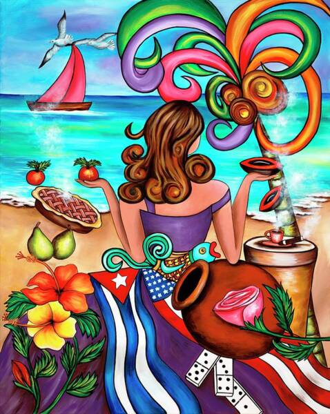 Cuban Food Art Prints for Sale