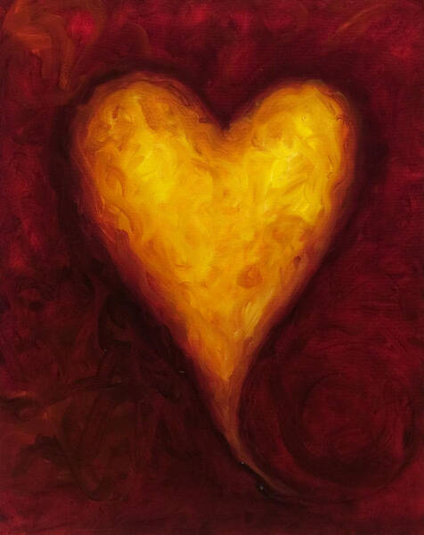 07 of Hearts, Heartache Series Canvas Print / Canvas Art by Elizabeth  Greene - Pixels Canvas Prints