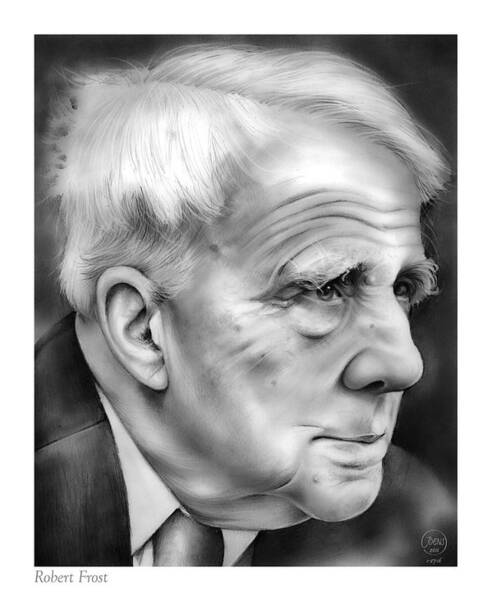 Robert Frost Drawings - Fine Art America
