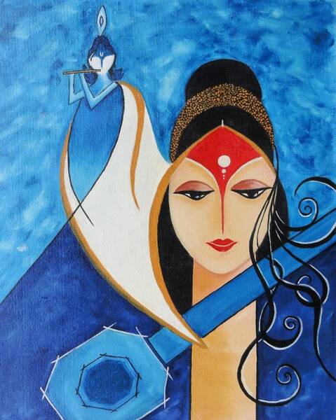 meerabai krishna true love Images • Artistry.rk_02 (@artistryrk_02) on  ShareChat