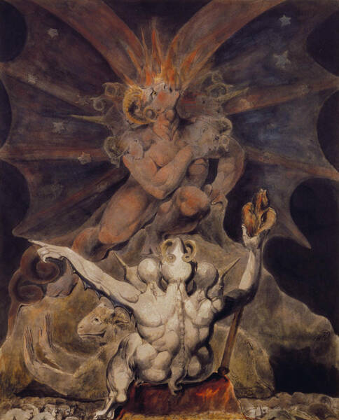 The Number Of The Beast Is 666 Art Print
