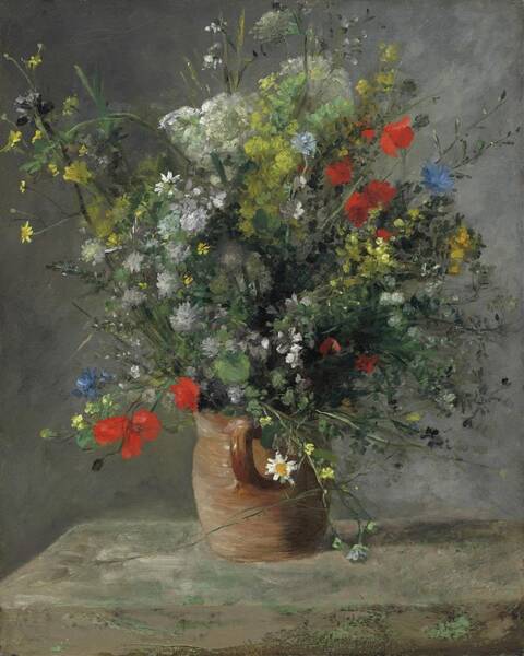 Flowers In A Vase Art Print